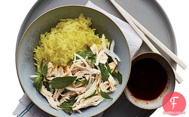 Frango E Arroz Dourado