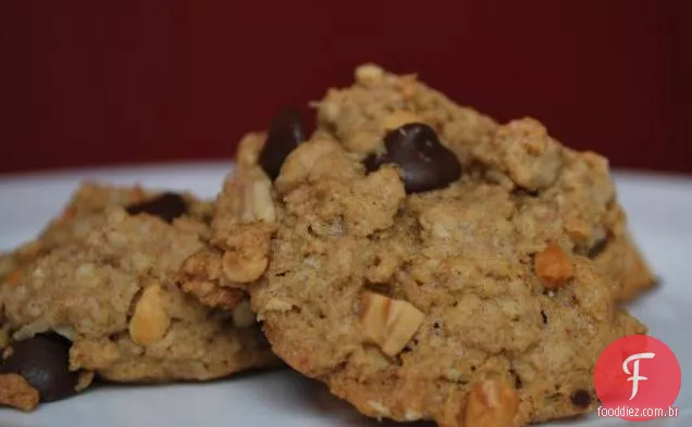 Biscoitos De Chocolate Com Manteiga De Amendoim