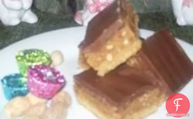 Barras De Manteiga De Amendoim De Chocolate I