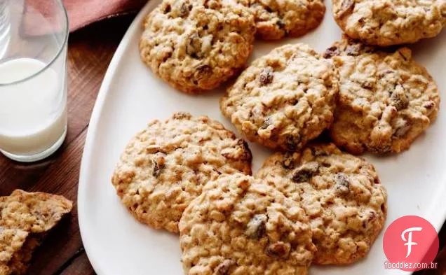 Raisin Pecan Oatmeal Cookies