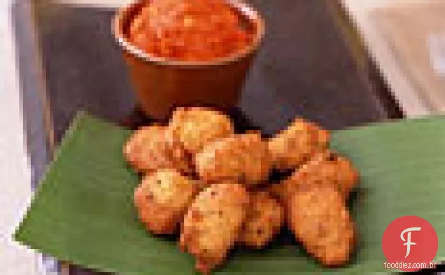 Bolinhos De Ervilha de olhos pretos com pimenta