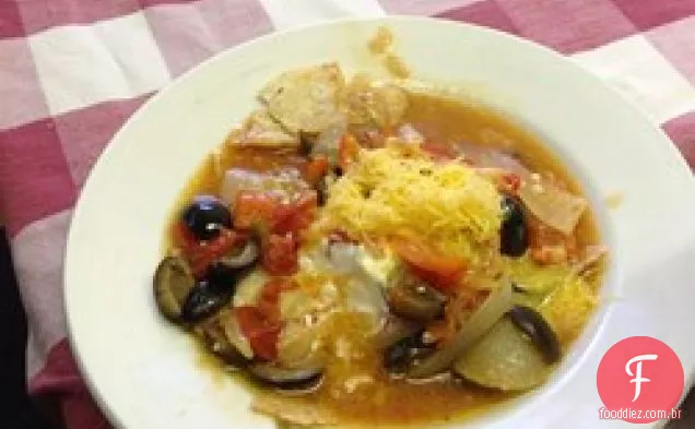 Sopa De Tomate Picante Rápida