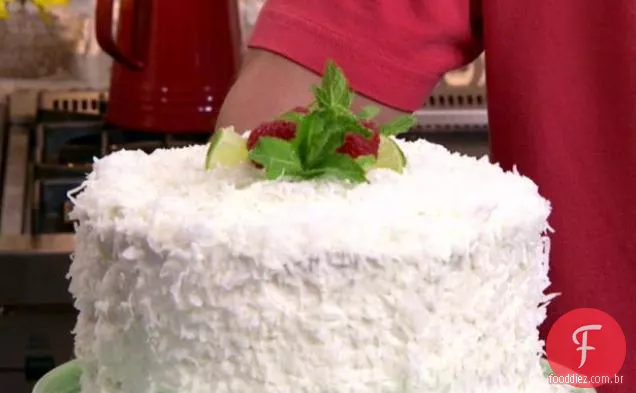 Bolo De Limão De Coco