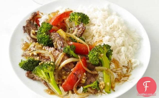 Carne Chinesa Com Brócolis