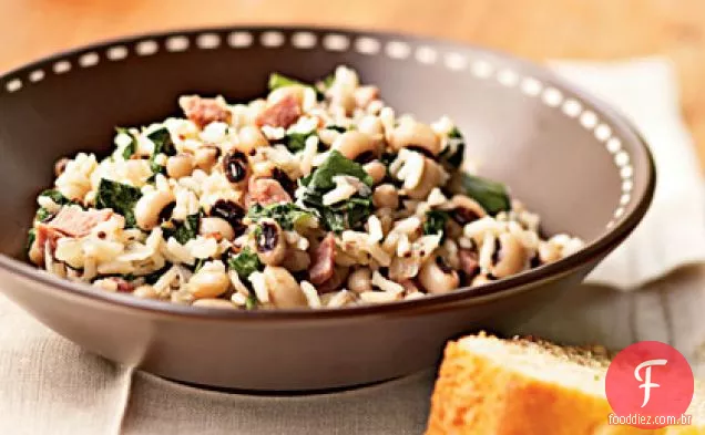 Hoppin ' John com mostarda