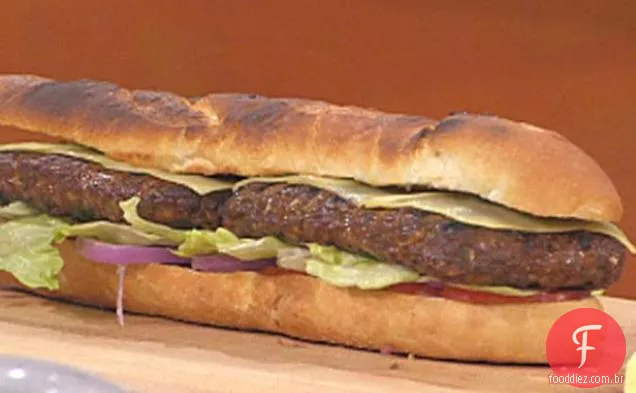 Fatias De Hambúrguer Italiano