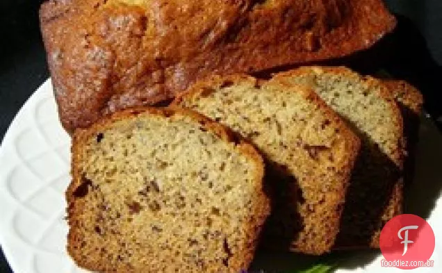 Mistura Rápida Banana Nut Pão