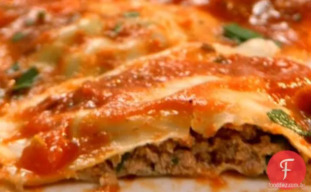 Ravioli do Big Daddy com molho Marinara