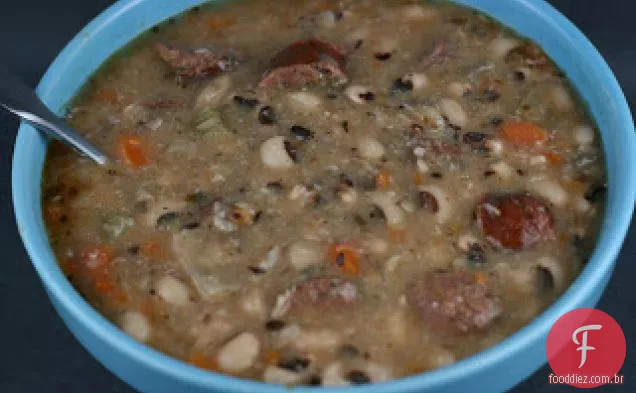 Crockpot Black Eyed Sopa De Ervilha
