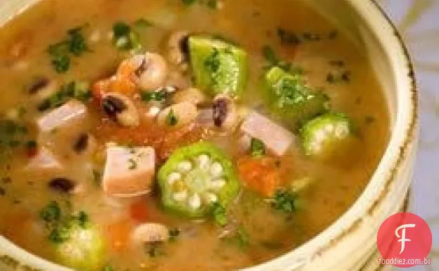 Black-Eyed Peas e Gumbo