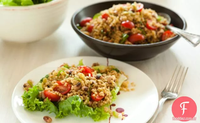 Salada De Tomate, Manjericão E Milho