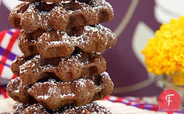 Cacau-Pimenta Waffle Cookies