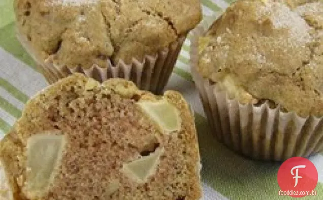 Muffins especiais de maçã da Hunnybunch