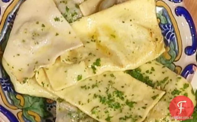 Ravioli de Batata Recheado com carne: Ofelle Triestine