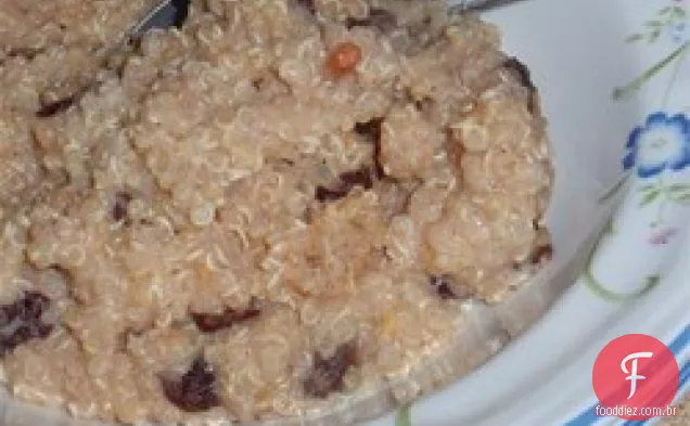 Quinoa Podar Mingau De Café Da Manhã