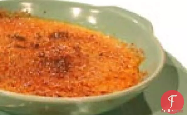 Chocolate Polvilhado Creme Brulee