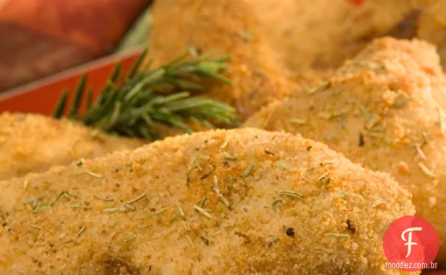 Frango Com Ervas Fritas No Forno
