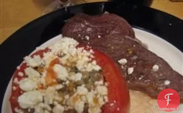 Tomate Recheado Com Lentilha