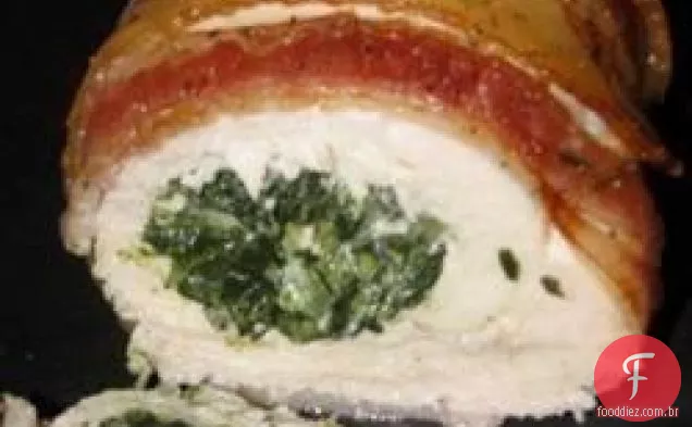 Peito De Frango Recheado Com Espinafre