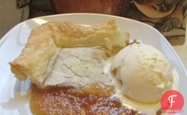 Torta de maçã simulada IV