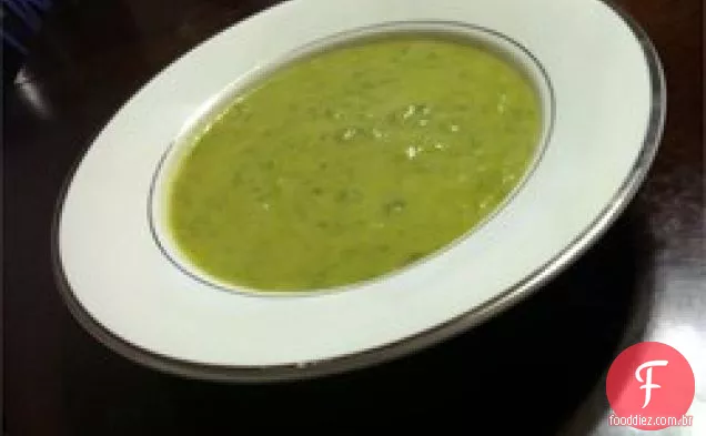 Creme picante de sopa de aspargos