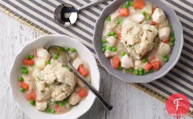 Frango e bolinhos