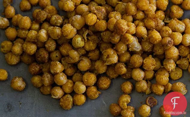 Curry Fried Chick Peas