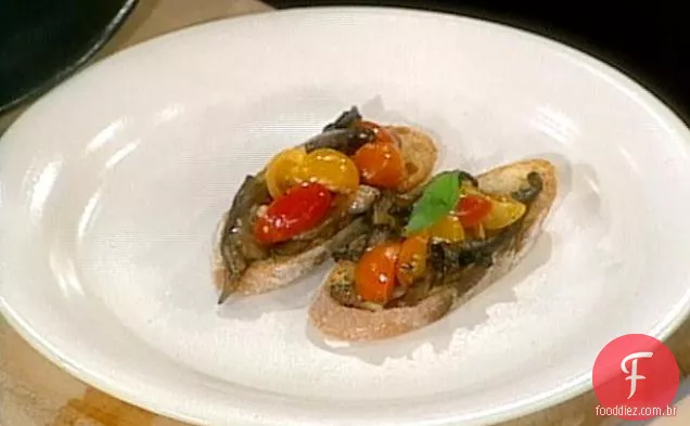 Portobello Mushroom Bruschetta