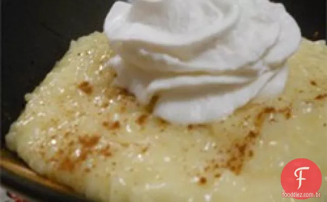 Pudim De Arroz Cremoso À Moda Antiga