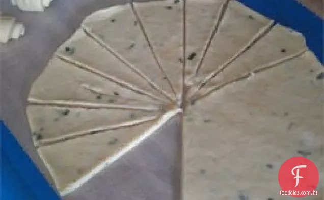 Creme de leite e cebolinha