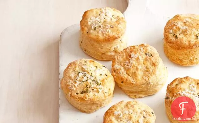 Biscoitos De Tomilho-Limão