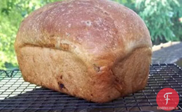 Manjericão e Pão de tomate seco ao sol