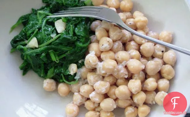Grão De Bico Com Limão E Parmesão