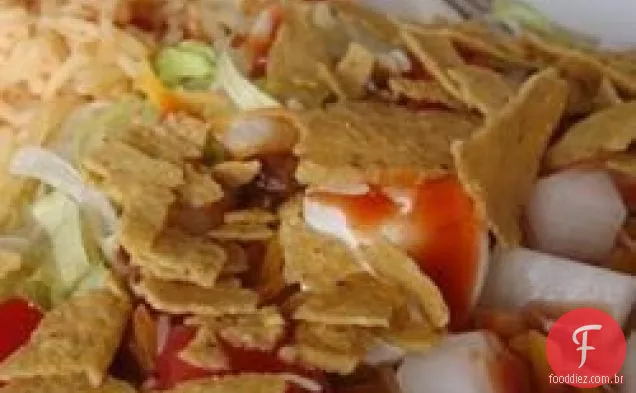 Salada de Taco da Katie preguiçosa