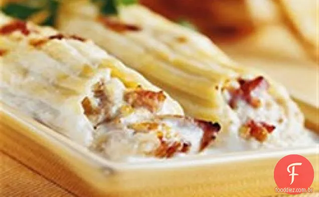 Manicotti De Frango Cremoso