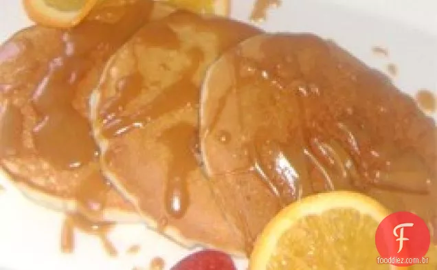 Panquecas Cremosas De Manteiga De Amendoim