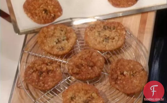 Biscoitos De Aveia Crocantes