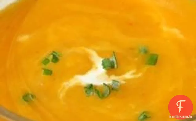 Sopa De Abóbora Picante