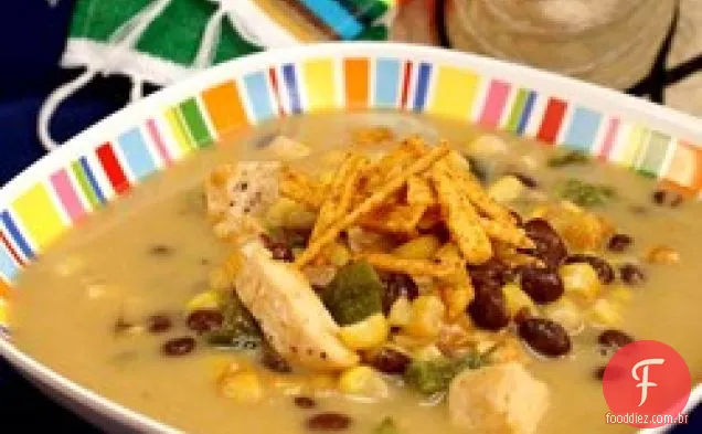 Frango Com Queijo Poblano Chowder