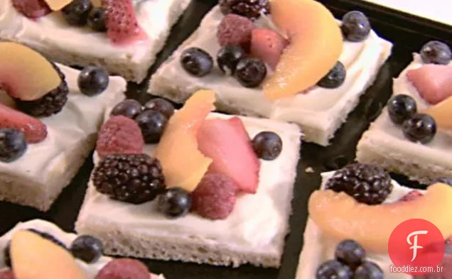 Pizza De Frutas Grelhadas