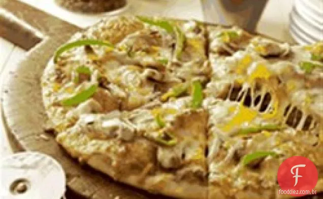 Pizza De Frango com churrasco ao estilo da Califórnia da Kraft