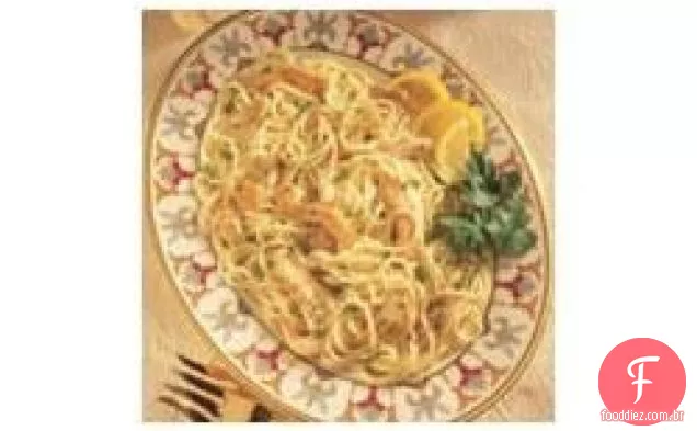 Lemony Chicken Pasta Toss