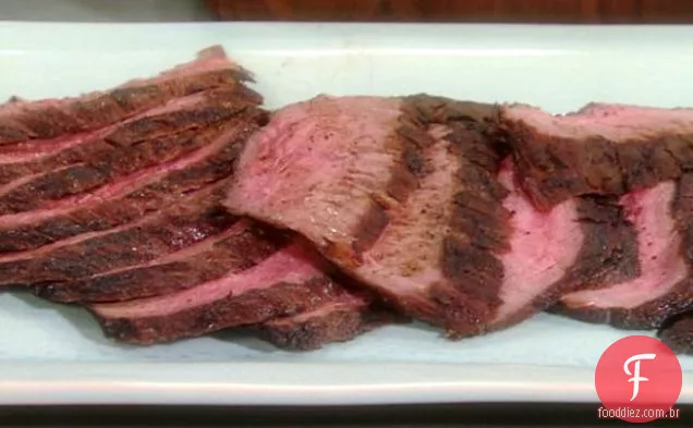 Bife De Flanco Esfregado A Seco