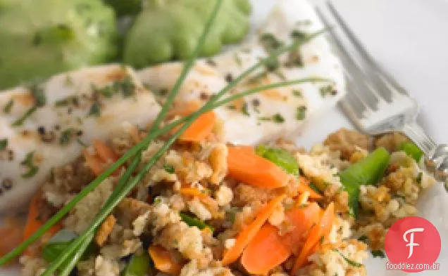 Peixe Recheio Assar