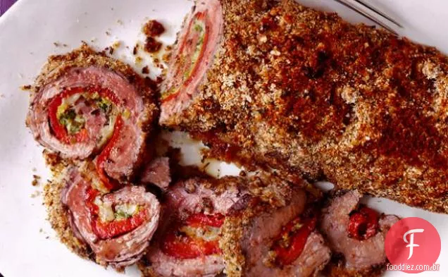Rábano-Crusted Steak Roulade