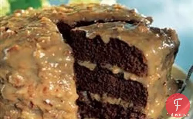 Cobertura De Bolo De Chocolate Alemão