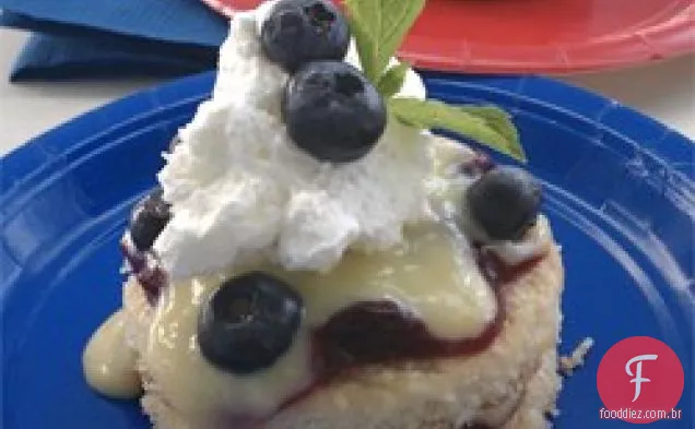 Blueberry Limão Shortcake