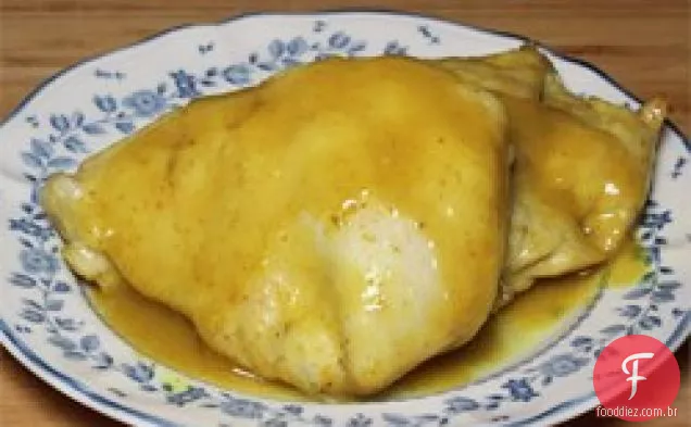 Frango Assado Com Mel