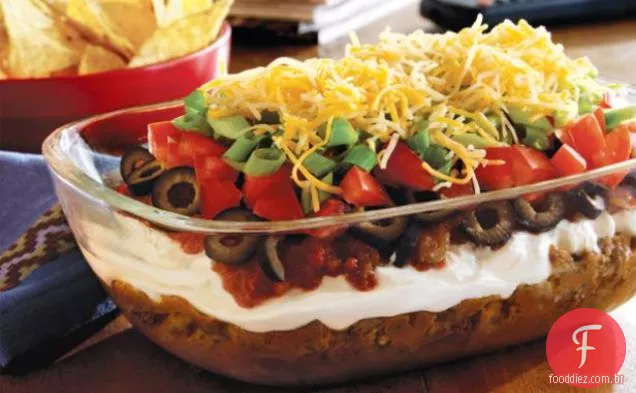 Mergulho Taco De 7 Camadas