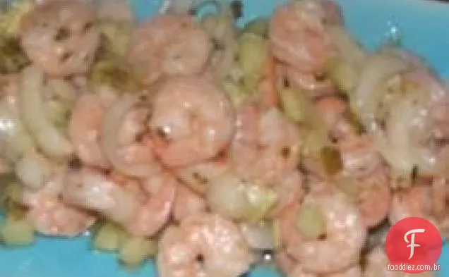 Camarão marinado doce e picante de Kiki